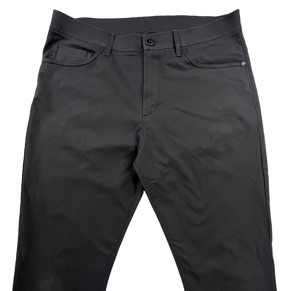 Public Rec Pants Mens 32x32 (Fits 32x31) Black Game Changer Performance Stretch